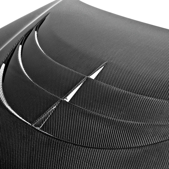 SC-style carbon fiber hood for 2013-2016 Hyundai Genesis 2dr