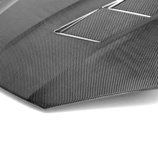 TS-style carbon fiber hood for 2013-2016 Hyundai Genesis 2dr