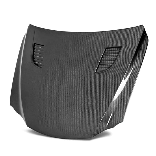 TV-style carbon fiber hood for 2014-2020 Lexus IS 250/350