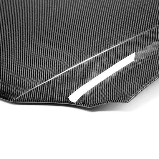 TV-style carbon fiber hood for 2014-2020 Lexus IS 250/350