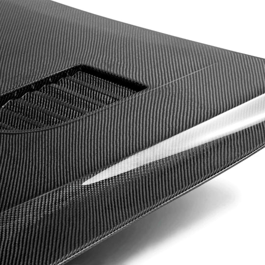 TV-style carbon fiber hood for 2014-2020 Lexus IS 250/350