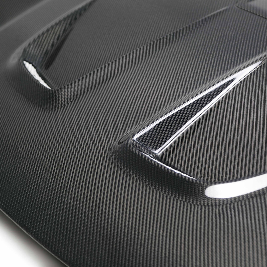 MR-style carbon fiber hood for 2016-2021 Honda Civic 2DR/4DR