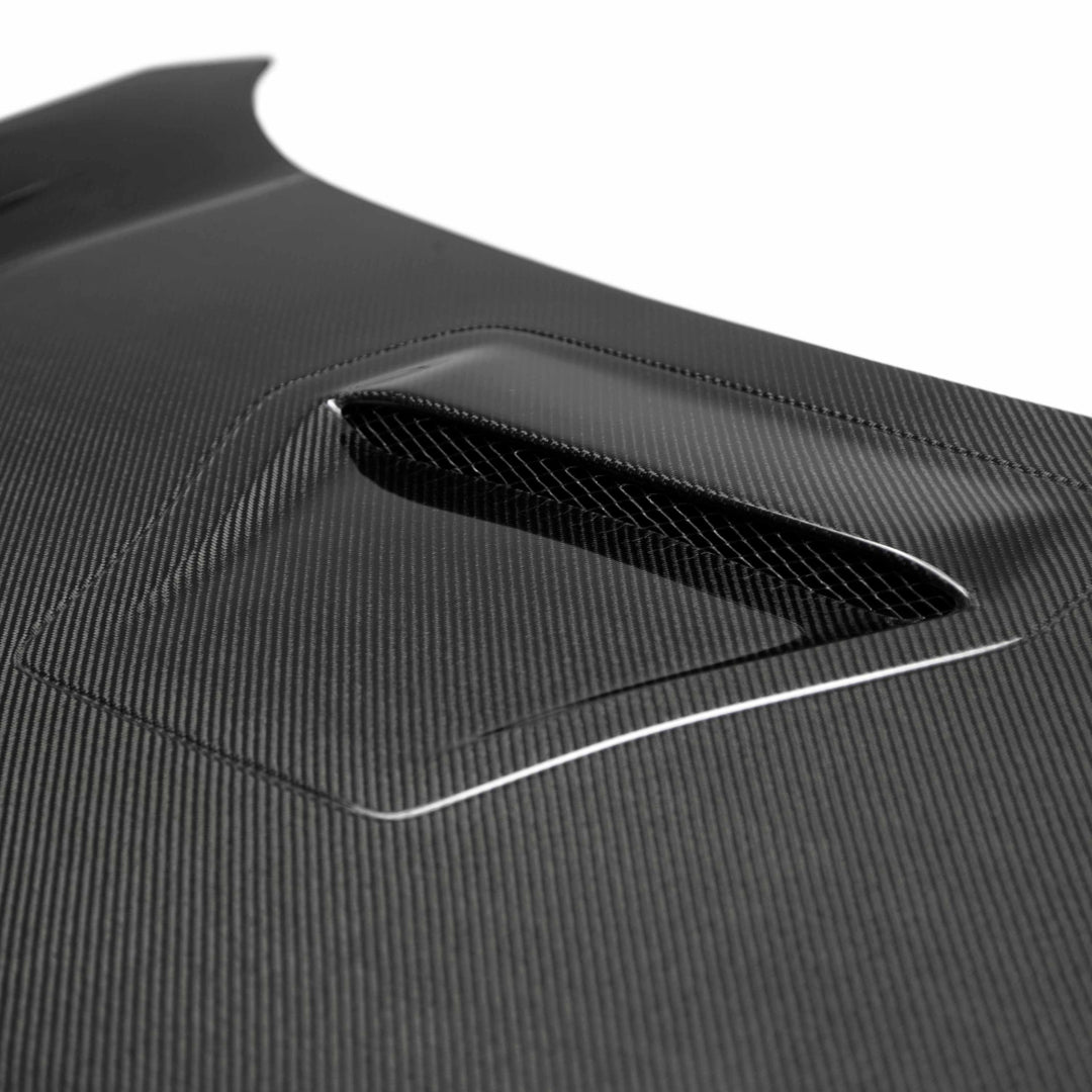 TSII-style carbon fiber hood for 2017-2021 Honda Civic Type R