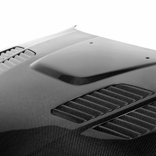 GTR-style carbon fiber hood for 1997-2003 BMW E39