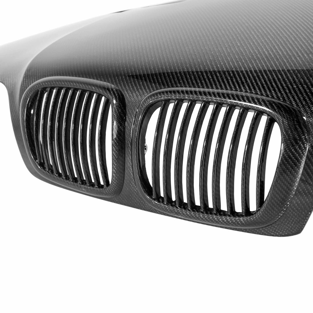 GTR-style carbon fiber hood for 1997-2003 BMW E39