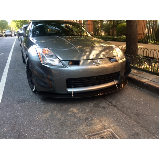 Nissan 350Z Carbon Fiber Front Wind Splitter 2002-2008