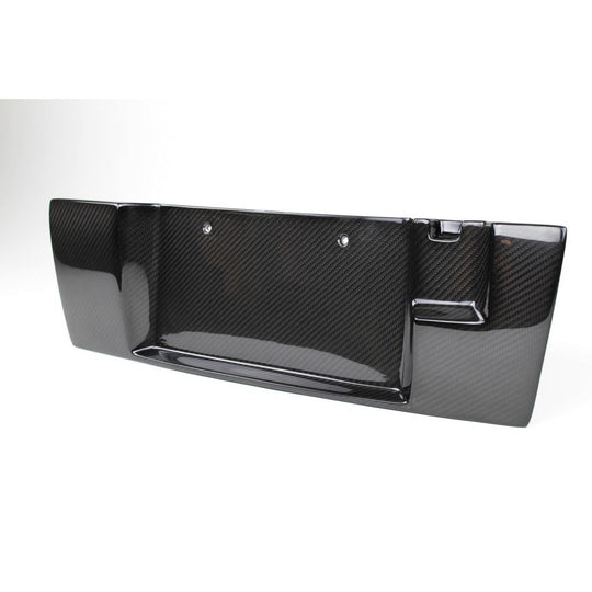 APR PEFORMANCE R35 GT-R CARBON FIBER LICENSE PLATE BACKING (2012-2016)