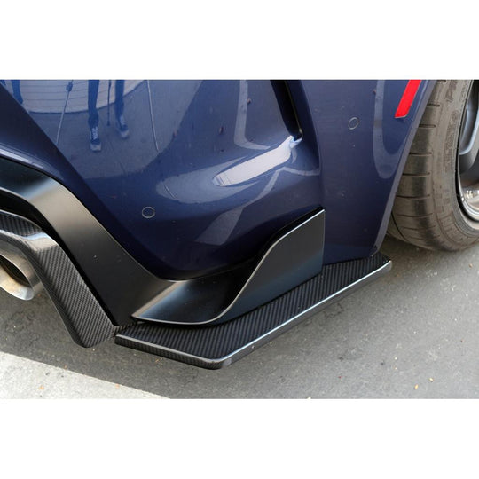 Carbon Fiber Toyota Supra A90/91 Rear Bumper Skirts 2020-2023