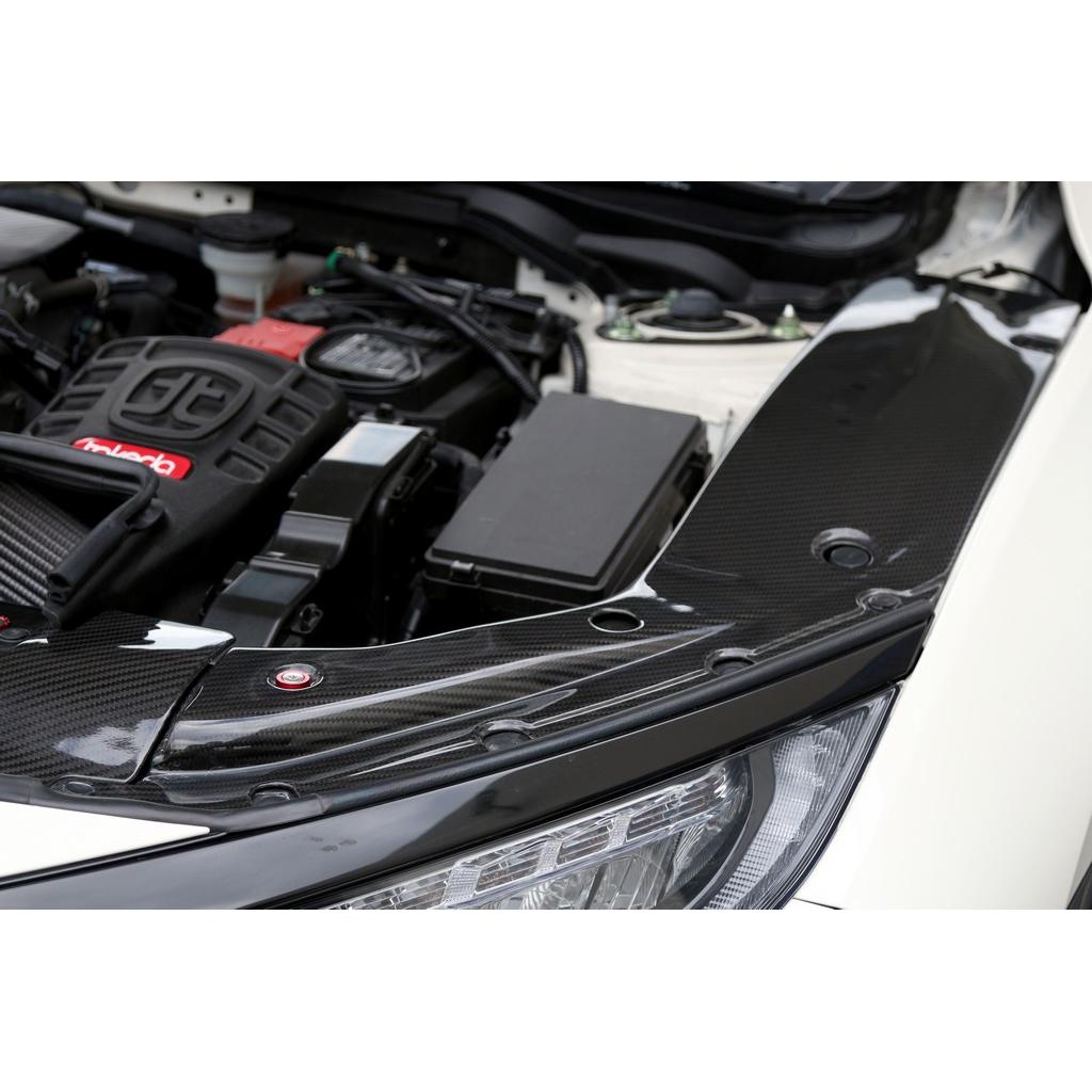 Carbon Fiber Honda FK8 Civic Type R Radiator Cooling Plate 2017-2021