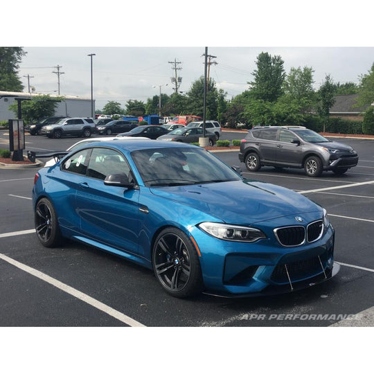 BMW F87 M2 Stock Bumper Carbon Fiber Front Wind Splitter 2016-2021