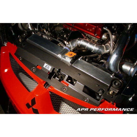Carbon Fiber Mitsubishi Evo 8 / 9 (Evo 8,9) Radiator Cooling Plate 2003-2007