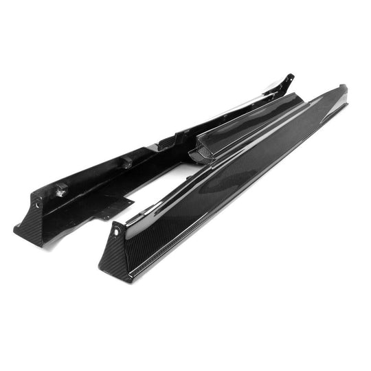 APR PEFORMANCE R35 GT-R CARBON FIBER SIDE ROCKER EXTENSIONS/SIDE SKIRT (2017-2022)