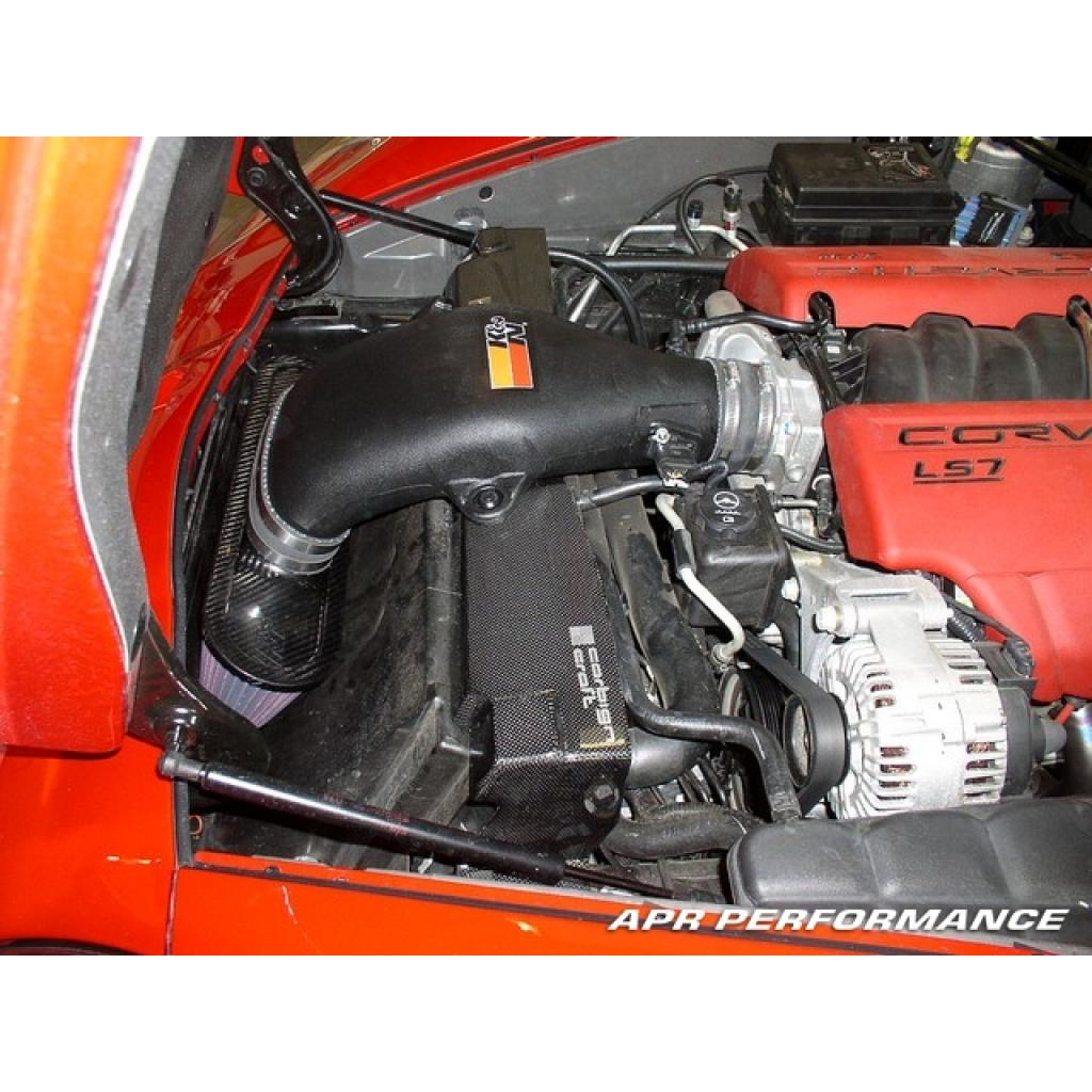 Chevrolet Corvette C6 / C6 Z06 Carbon Fiber Radiator Support Cover