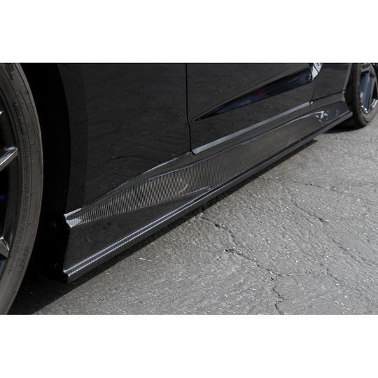 APR PEFORMANCE R35 GT-R CARBON FIBER SIDE ROCKER EXTENSIONS/SIDE SKIRT (2017-2022)