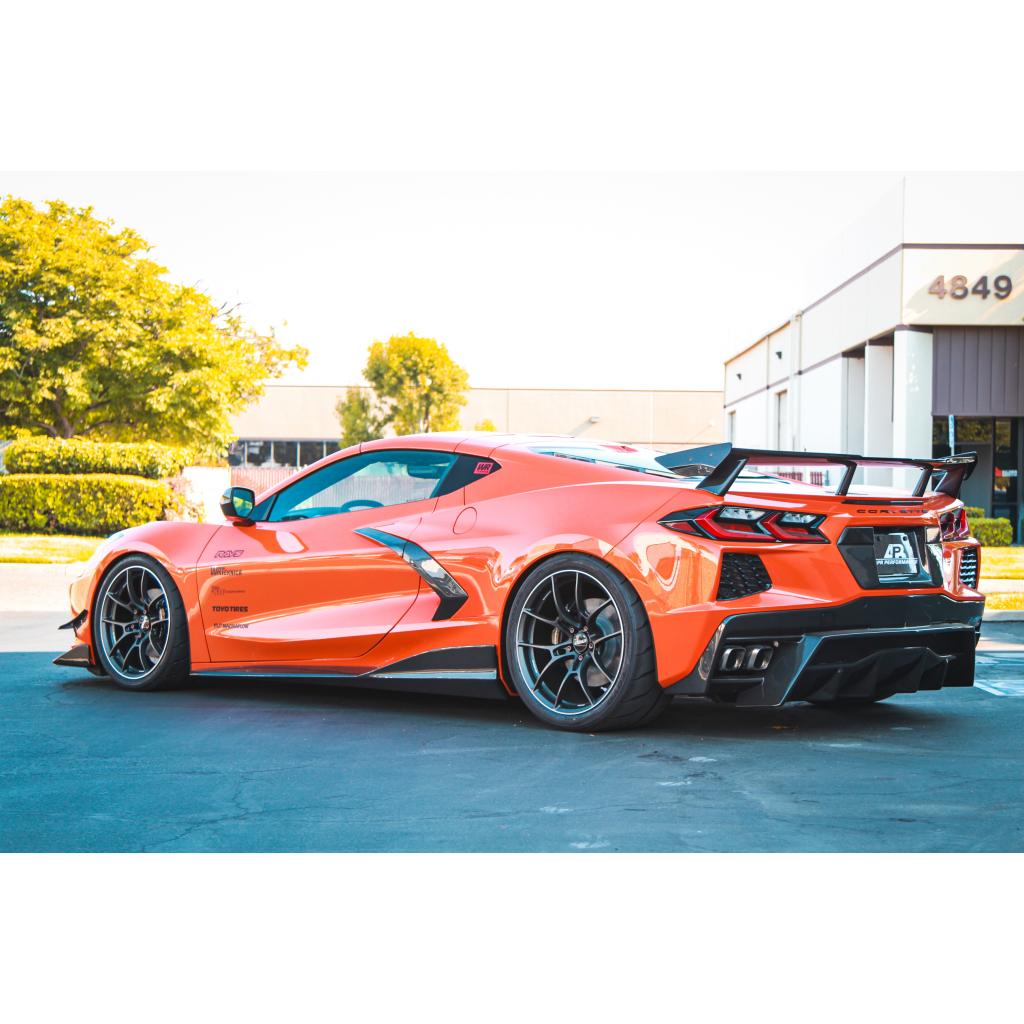Chevrolet Corvette C8 Carbon Fiber Door Handle and Quarter Panel Trim Package