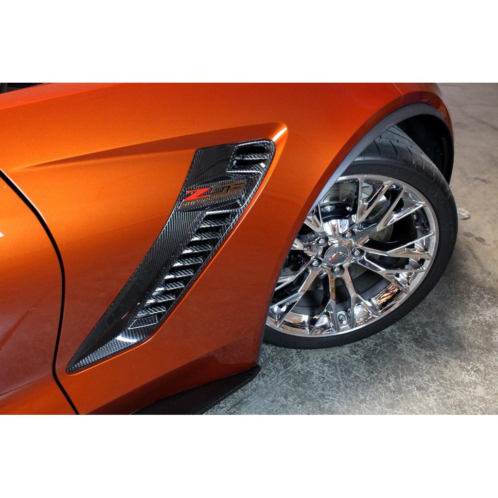 Chevrolet Corvette C7 Z06 Carbon Fiber Fender Vents