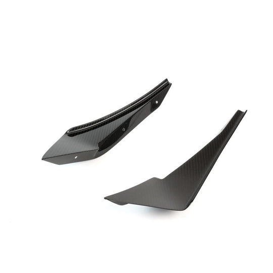 Ford Mustang S550 Carbon Fiber Front Bumper Canards 2018-2023