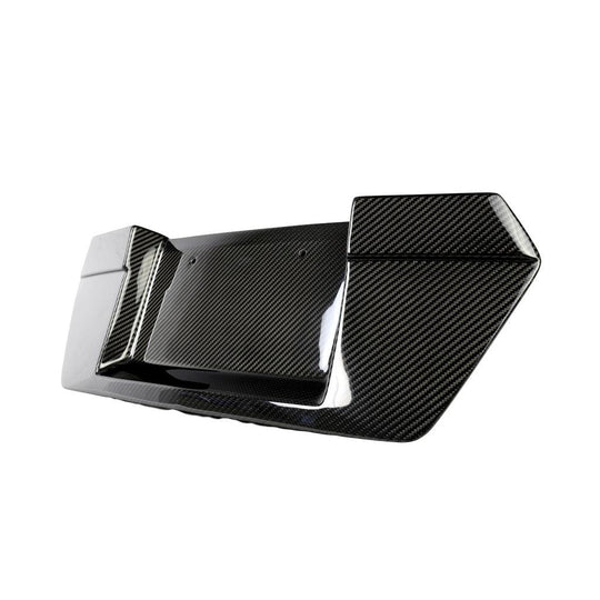 Chevrolet Corvette C8 Carbon Fiber License Plate Backing