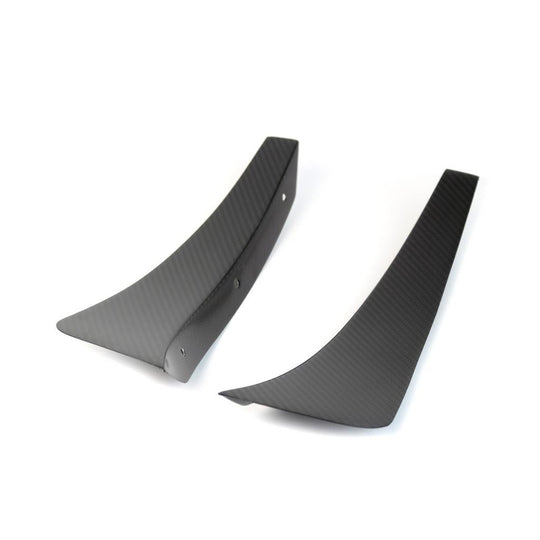 Dodge Challenger Hellcat Carbon Fiber Front Bumper Canards 2015-2023