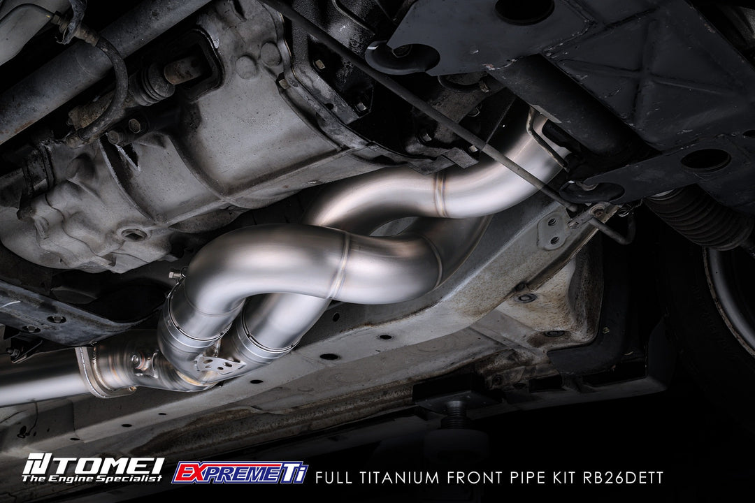 TOMEI FULL TITANIUM FRONT PIPE EXPREME Ti GT-R RB26DETT R32, R33, R34
