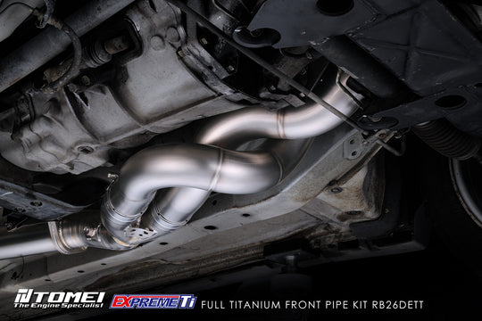 TOMEI FULL TITANIUM FRONT PIPE EXPREME Ti GT-R RB26DETT R32, R33, R34