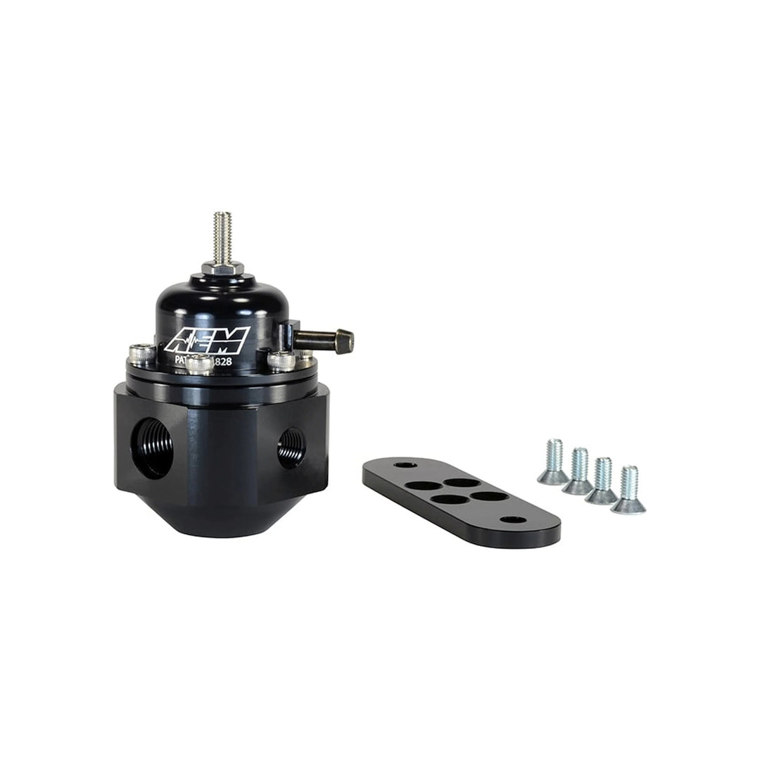 AEM Universal Black Adjustable Fuel Pressure Regulator