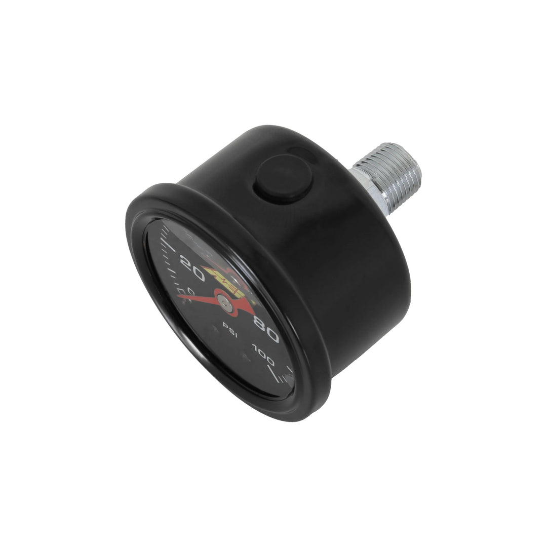 AEM 0-100 PSI Liquid-Filled Mechanical Pressure Gauge (1/8 NPT)