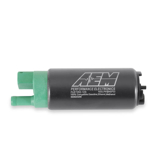AEM 400 LPH E85-Compatible Fuel Pump Kit - Single Barb