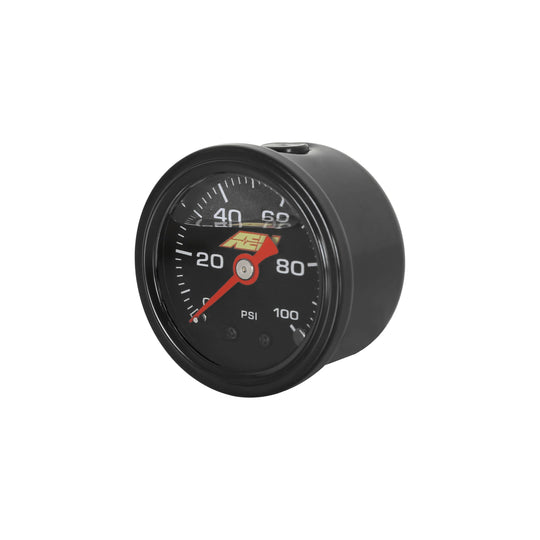 AEM 0-100 PSI Liquid-Filled Mechanical Pressure Gauge (1/8 NPT)
