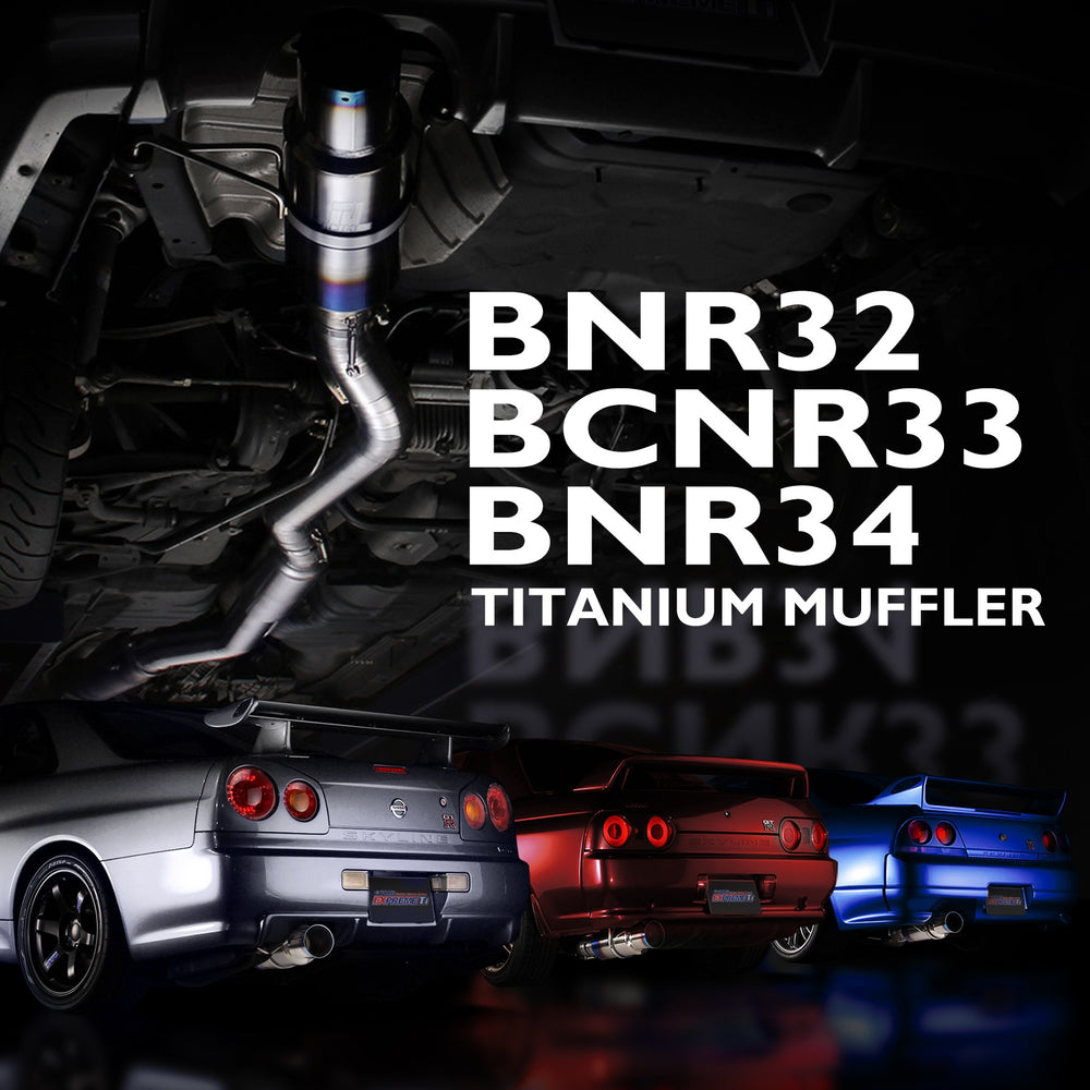Tomei Expreme Ti Full Titanium Exhaust for Nissan Skyline GT-R R34 BNR34