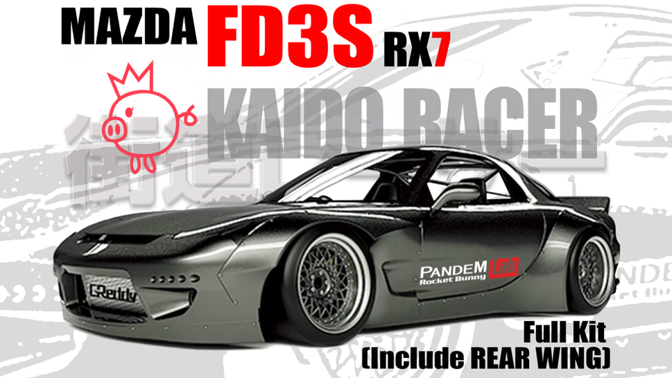 Rocket Bunny | Pandem Mazda RX-7 FD3S Wide Body Kit