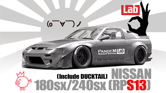 Rocket Bunny | Pandem Nissan 180SX (RPS13) V2 Duck Wide Body Kit