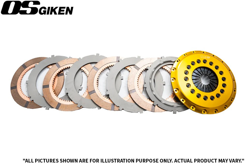 OS GIKEN (R3C) R Triple Plate Clutch for Toyota JZA80 Supra (V160)