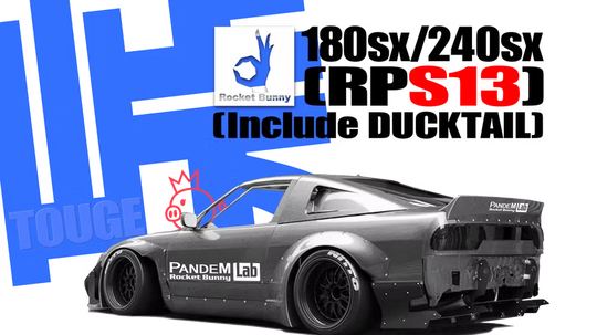 Rocket Bunny | Pandem Nissan 180SX (RPS13) V2 Duck Wide Body Kit