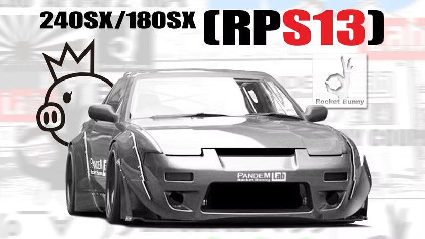 Rocket Bunny | Pandem Nissan 180SX (RPS13) V2 Duck Wide Body Kit