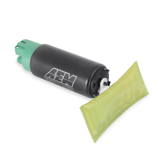 AEM 400 LPH E85-Compatible Fuel Pump Kit - Single Barb