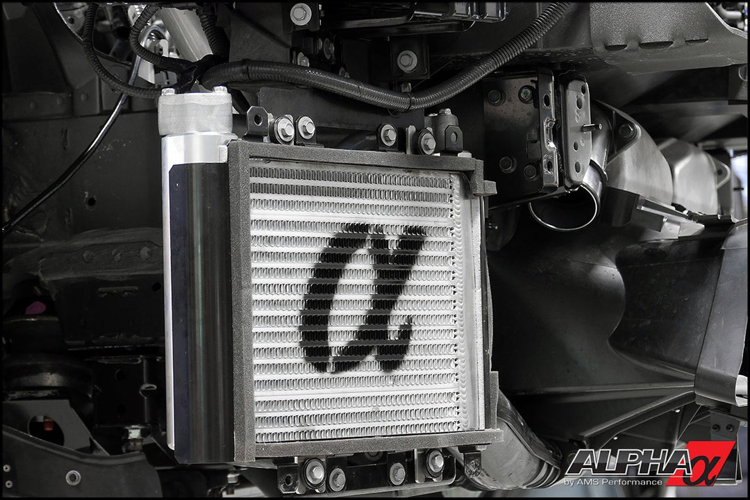 AMS PERFORMANCE R35 GT-R OIL COOLER UPGRADE 09+