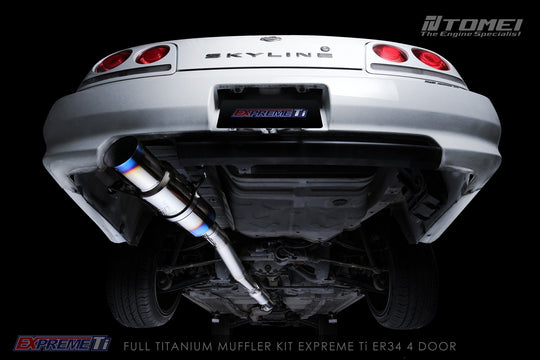FULL TITANIUM MUFFLER EXPREME Ti SKYLINE ER34 2 DOOR