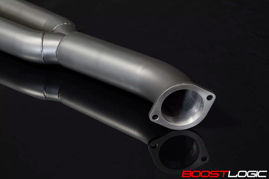 BOOST LOGIC R35 GT-R COATED (Y-PIPE) MIDPIPE