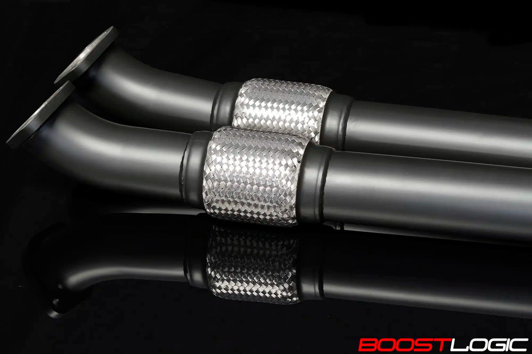 BOOST LOGIC R35 GT-R COATED (Y-PIPE) MIDPIPE
