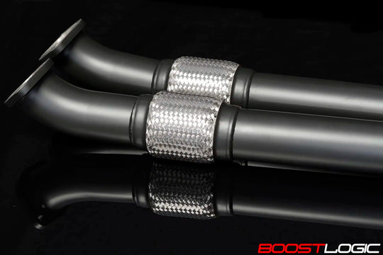 BOOST LOGIC R35 GT-R COATED (Y-PIPE) MIDPIPE