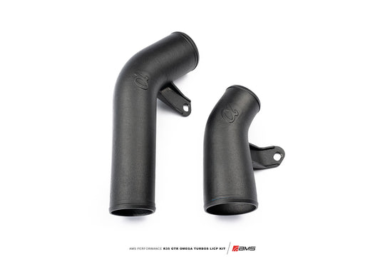 AMS PERFORMANCE R35 GT-R OMEGA TURBO KIT LOWER INTERCOOLER PIPING