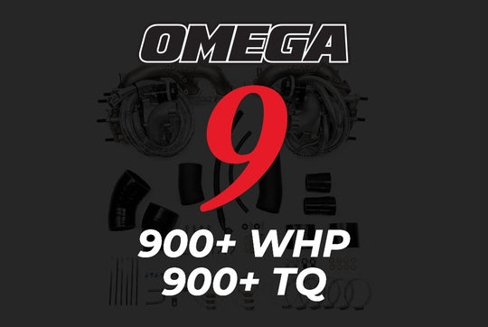 AMS PERFORMANCE R35 GT-R OMEGA 9 TURBO KIT