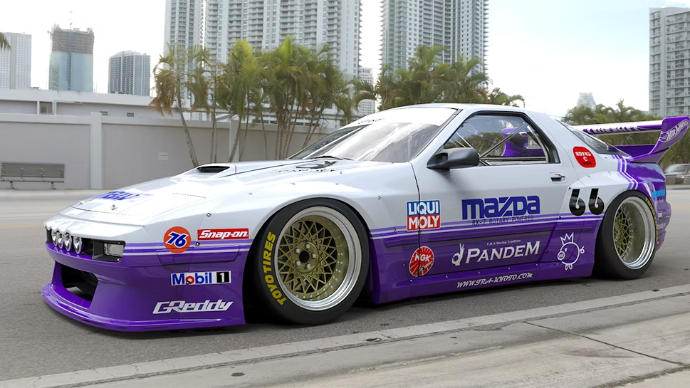 Rocket Bunny | Pandem Mazda RX-7 FC3S Kouki V1.5 Widebody Kit