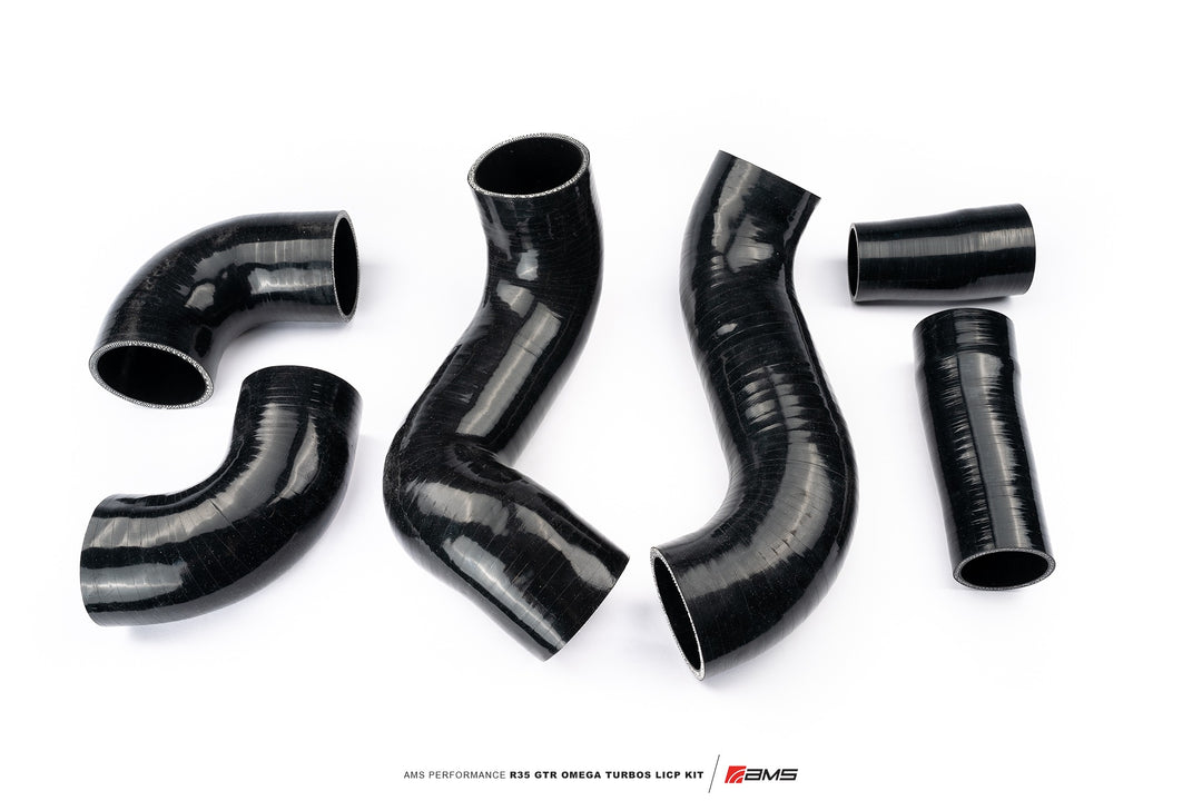 AMS PERFORMANCE R35 GT-R OMEGA TURBO KIT LOWER INTERCOOLER PIPING