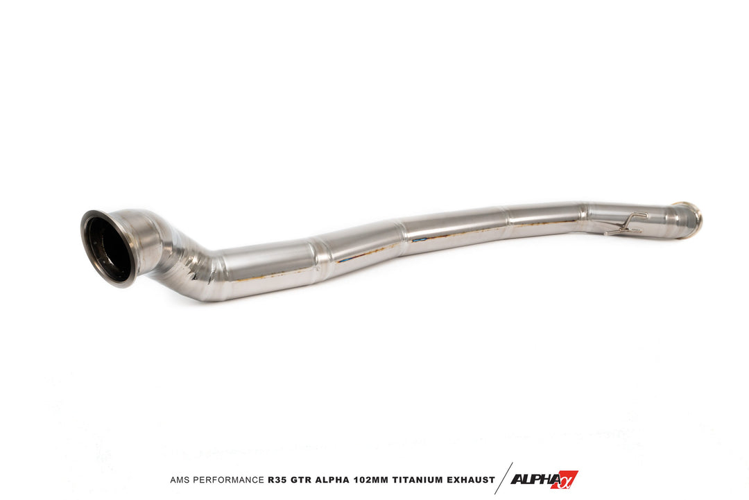 AMS PERFORMANCE R35 GTR ALPHA 102MM TITANIUM EXHAUST SYSTEM