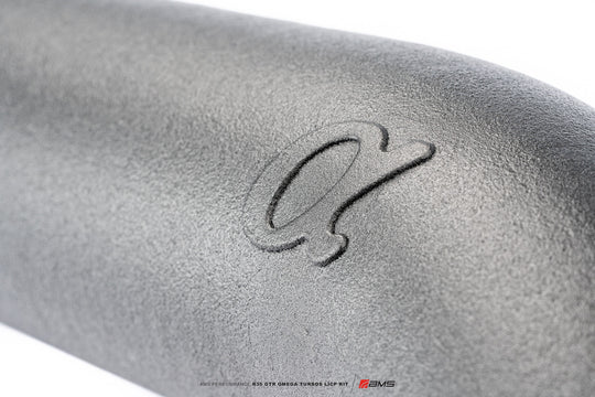 AMS PERFORMANCE R35 GT-R OMEGA TURBO KIT LOWER INTERCOOLER PIPING