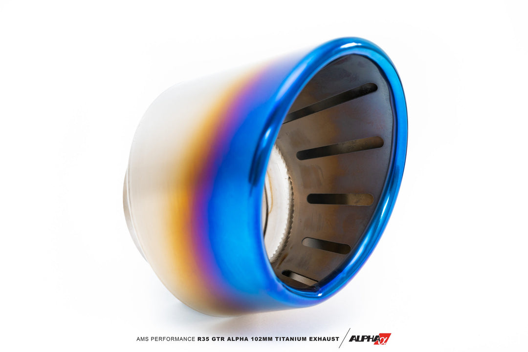 AMS PERFORMANCE R35 GTR ALPHA 102MM TITANIUM EXHAUST SYSTEM