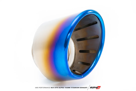 AMS PERFORMANCE R35 GTR ALPHA 102MM TITANIUM EXHAUST SYSTEM
