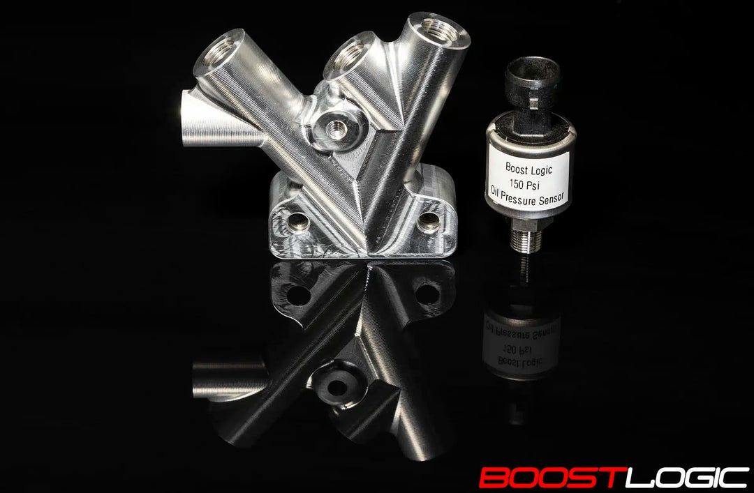 Boost Logic R35 GTR Billet Oil Distribution Block